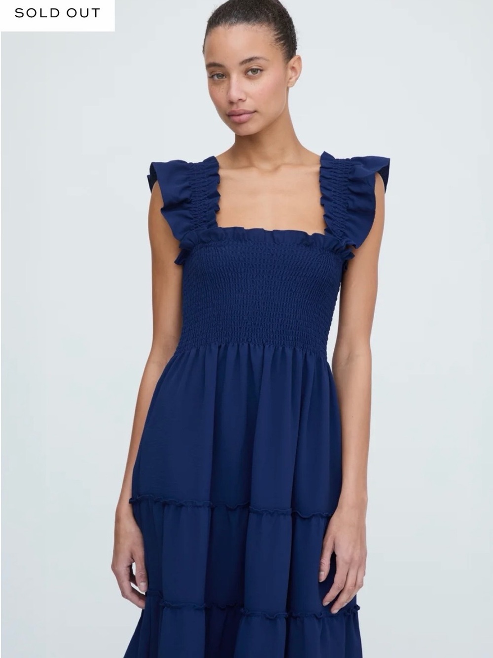 Hill House Ellie Nap Dress in Navy Crepe